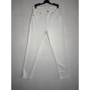 Michael Kors White High Rise Skinny Jeans Women's Sz 4